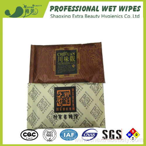 Individual Wrapped Wet Wipes Cleaning Wet Tissues